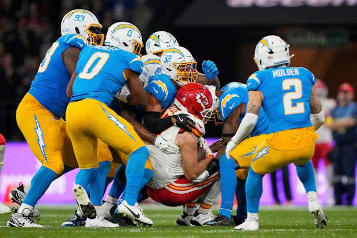 Chiefs coach Andy Reid says emotional outbursts in loss to Chargers are 'part of the game'