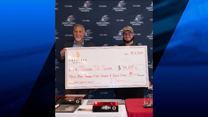 Tunnel to Towers Foundation raises nearly $35K for disabled veterans