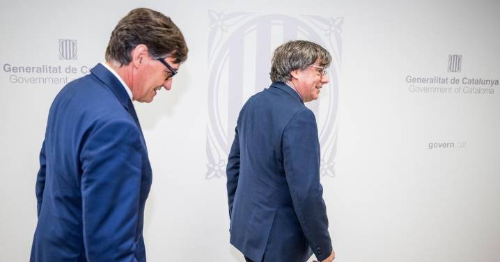Isla-Puigdemont, la reunión era el mensaje