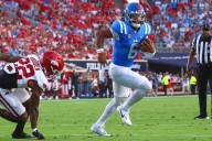 Deadspin | Trinidad Chambliss steps up big for No. 17 Ole Miss to beat Arkansas