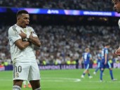 Mbappe penalty double gives Real Madrid opening win over Marseille