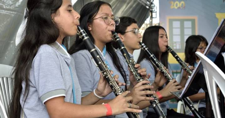 Salamina sonó con notas que construyen futuro en el Concurso Departamental de Bandas Estudiantiles de Música