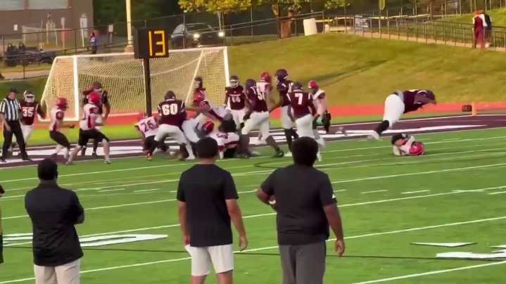 Kalamazoo Central High School football player punished after Lakeshore High School player injured