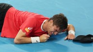 Legend fumes as Alex de Minaur match descends into ‘barbaric’ scene for cramping winner Raphael Collignon