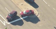 Five cars involved in crash on Poole Road near I