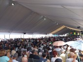 Más de 5 mil personas asistieron a la misa de la Virgen del Valle en Lechería (+Fotos)