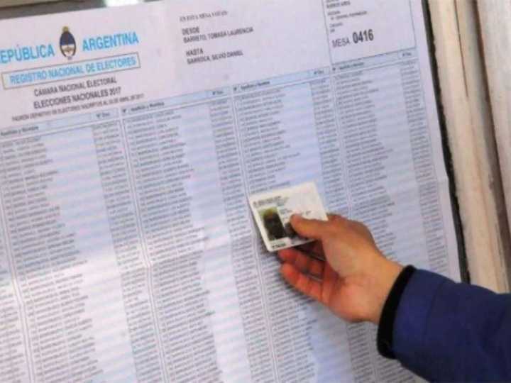 Dónde voto en las elecciones 2025: cómo consultar el padrón electoral del 26 de octubre