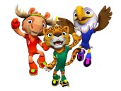 Mundial 2026: la FIFA presentó las tres mascotas que representarán a Canadá, México y Estados Unidos en la Copa del año próximo