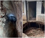 En Yucatán, surge socavón en vivienda de Muna, ¿un cenote? (VÍDEOS)