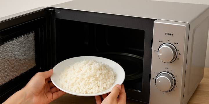 El riesgo invisible detrás de recalentar el arroz sobrante: lo que hay que saber antes de consumirlo
