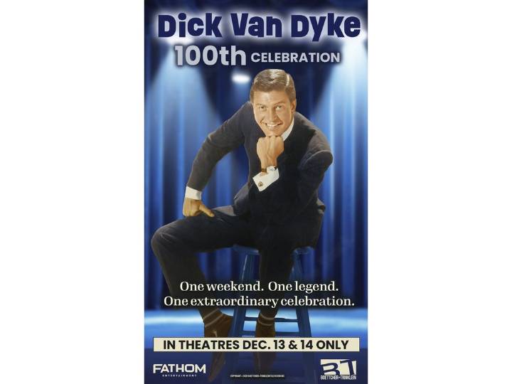 Dick Van Dyke turns 100 in December. Fans can celebrate at the movies