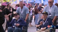 WWII veterans receive hero's welcome at museum in New Orleans