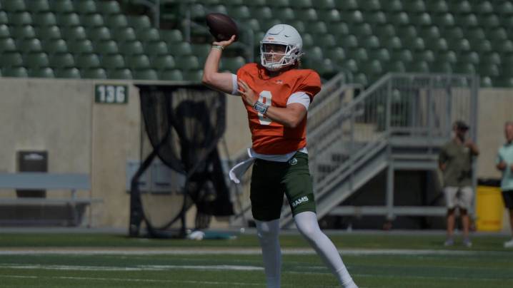 Brayden Fowler-Nicolosi replaced at QB in Colorado State football game