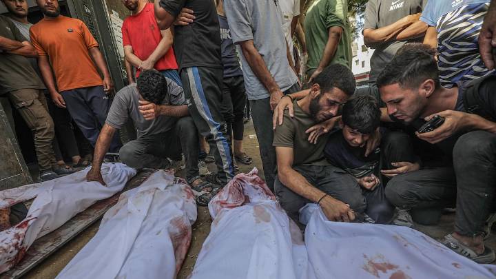 Al menos 51 muertos en ataques israelíes en Gaza durante la jornada del lunes