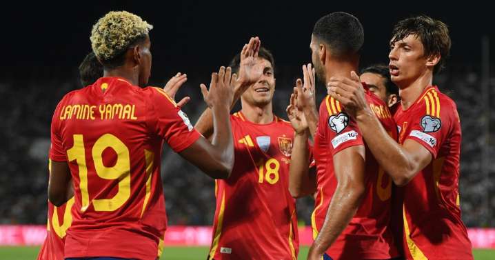 España se divierte en Bulgaria y no quiere sustos en la clasificación al Mundial
