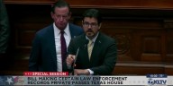 Rep. Hefner’s bill to keep certain law enforcement records private passes House