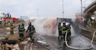 Explosión en Puente la Concordia deja tres muertos; chófer de pipa está grave