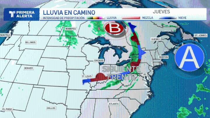 Pronóstico del tiempo en Massachusetts