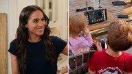 Red-haired Prince Archie and Princess Lilibet are Meghan Markle's little helpers in precious new photos