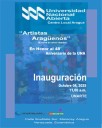»Artistas Aragueños» Muestras en Artes Visuales En Honor al 48 Aniversario de la U N A en Maracay