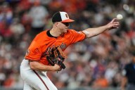 An out from being no-hit, the Orioles stun the Dodgers with 4 runs in the 9th to win 4