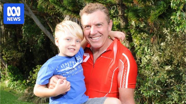 Family comes first for Queensland newsreader Rob Brough after months off