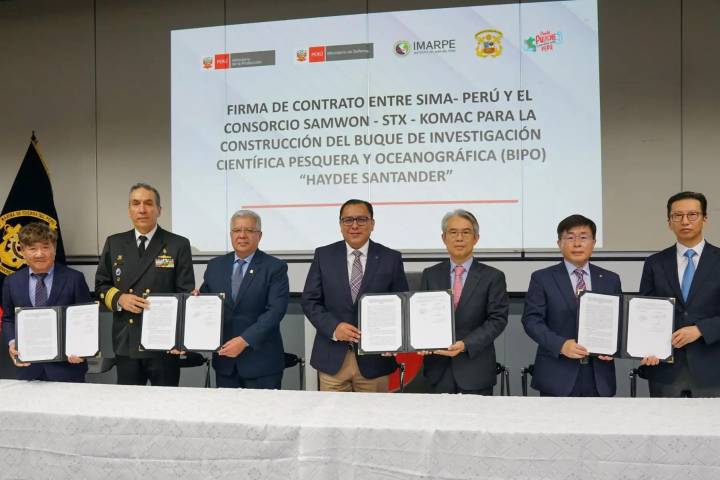 SIMA Perú construirá buque de investigación científica pesquera y oceanográfica