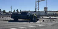 Crash shuts down U.S. Highway 30 at Curry railroad crossing