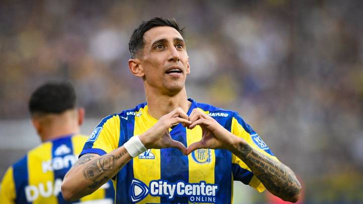 Central se lo empató a Boca con un golazo olímpico de Di María