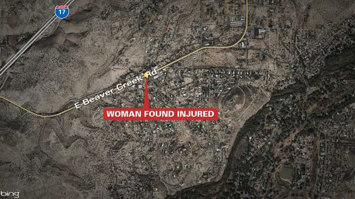Pregnant woman found injured on Yavapai County road