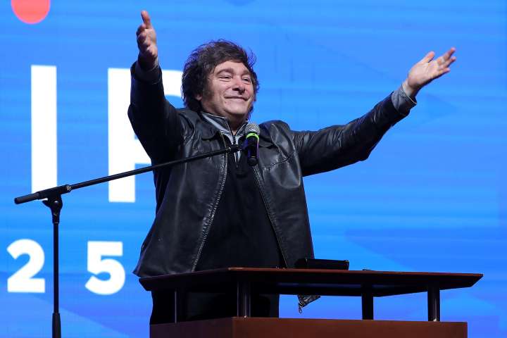 Milei dice a emprendedores paraguayos que Israel es atacado porque es base del capitalismo