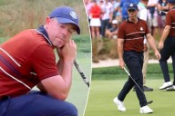 Rory McIlroy refuses to putt until rowdy Ryder Cup fans 'shut up'