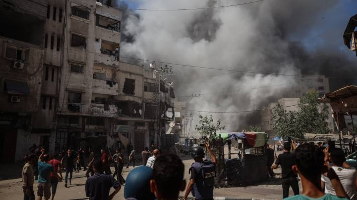 ‘Gaza is burning’: Israel launches ground invasion of Gaza City