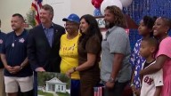 Veteran surprised with new house after her prior home damaged by hurricane