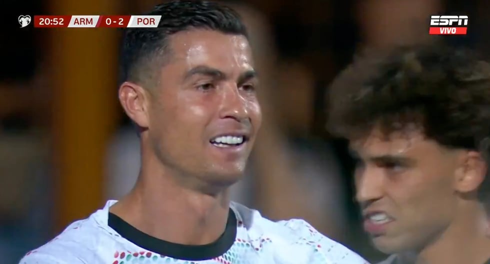 GOL de Cristiano Ronaldo hoy con Portugal vs. Armenia por Eliminatorias UEFA 