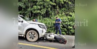 Muere motociclista al chocar de frente contra camioneta en la Tepic