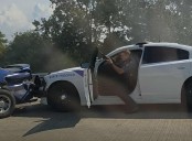 One man’s I-40 drive turned into a surprising police scene
