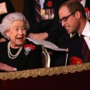 Prince William on Queen Elizabeth II Bond