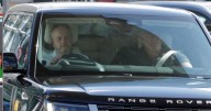 First pictures of Prince Harry as he arrives in UK to attend charity event