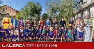 Primer desfile de la comparsa de gigantes y cabezudos de las ferias y Fiestas 2025