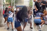 Video: Pelea por un hombre se vuelve viral en redes