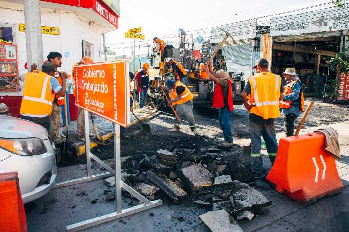 Anuncia Guadalupe segunda etapa de bacheo en la colonia Paraíso
