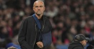PSG coach Luis Enrique has a high view of his players from up in the stands