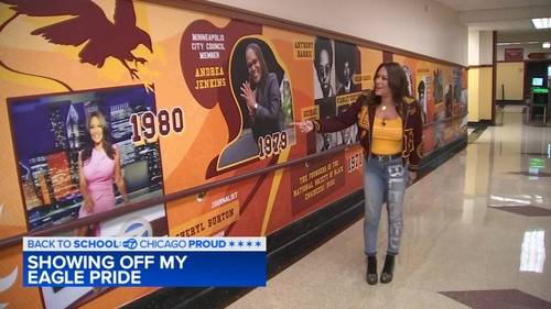 Back to school: ABC7's Cheryl Burton returns to Lindblom Math and Science Academy in West Englewood amid back