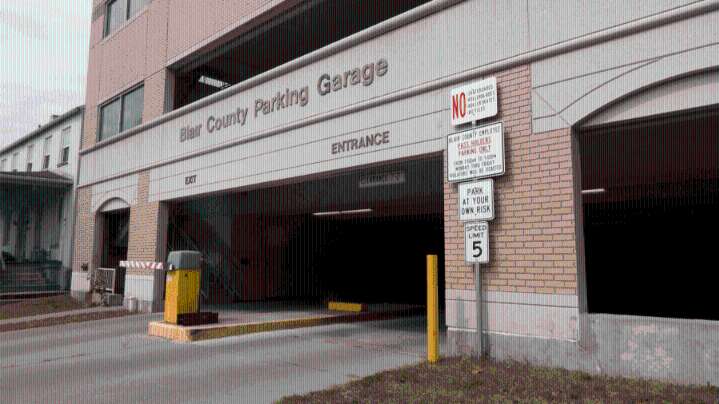 Hollidaysburg parking garage closes indefinitely for repairs