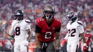 Emeka Egbuka out of practice, Baker Mayfield fully participates in practice