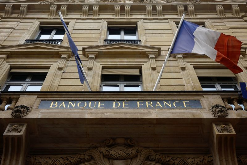 French central bank sees 0.3% third