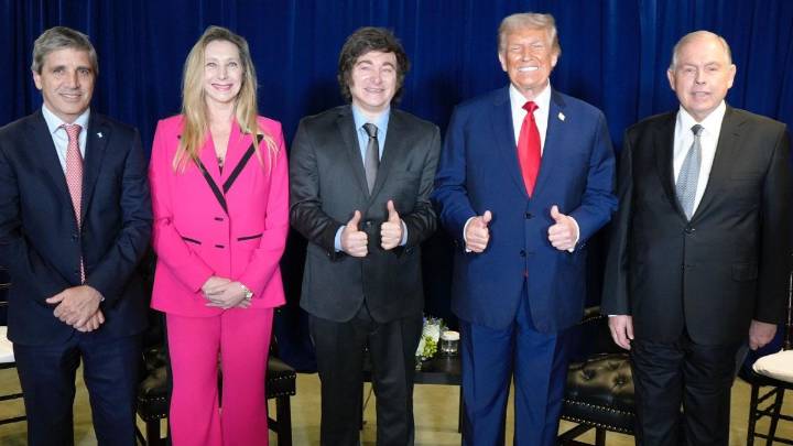 Habló Caputo luego de la reunión con Trump en EEUU: "Argentina será próspera"