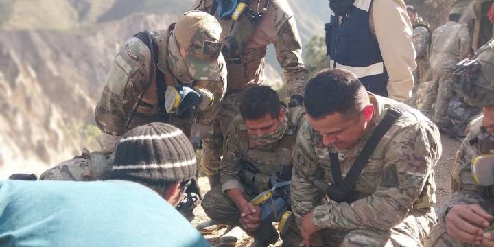 Pataz: enfrentamiento con mineros ilegales deja tres militares heridos en operativo del Ejército
