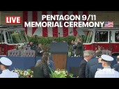 PENTAGON 9/11 MEMORIAL CEREMONY